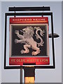 Ye Old Whyte Lion, Pub Sign, Locksbottom