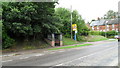 Bus shelter in Norwich Road