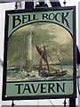 Sign for the Bell Rock Tavern