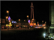 SD3036 : Blackpool, Talbot Square & The Tower by David Dixon