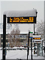 Bus stops, Crawley - "All services currently suspended"