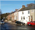 Central part of residential Iron Bridge Road, Tongwynlais