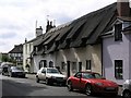 Thatched cottages at The Burgage