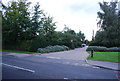 A car park entrance for Sevenoaks School