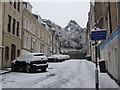 Bournemouth: snow in Verulam Place