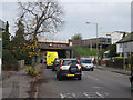 Railway bridge on Molesey Road