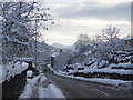 The A72 at Lee Brae, Galashiels