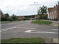 Looking across Holmere Drive and onto the B1123