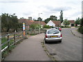 Parked cars in Holmere Drive