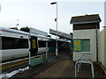 Train from Chichester arriving at Goring-by-Sea Railway Station