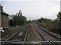 Goole  line  toward  Gilberdyke  Station.