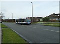 Brighton bound 700 bus in Goring Way