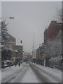 Church Road in heavy snow