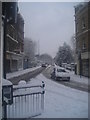 Church Road in heavy snow