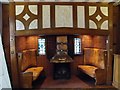 Broneirion - inglenook in conference room