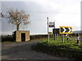 Minor crossroads, on the A39, between Kilve and Holford