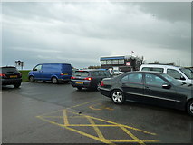 TQ1101 : Car park at the Sea Lane Café by Basher Eyre