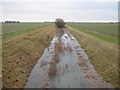 Drainage Channel towards Hook Wall