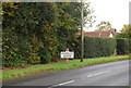 Entering Cousley Wood on the B2100