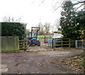 Tractor, Barn Farm, Llanwern