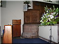 SD2087 : The Church of St Mary Magdalene, Broughton in Furness, Pulpit by Alexander P Kapp