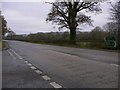 A286 at junction with Bex Lane looking south