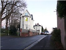 SU1529 : Narrow House on Shady Bower by Nigel Mykura