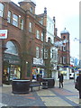 View along the pedestrianised part of High Street