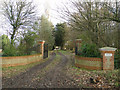 Entrance driveway to Willow Grange, Wissett