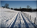 Approaching Green Bank Farm