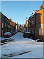 Chapel Street in the snow