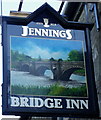 Sign for the Bridge Inn