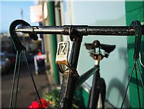 J5081 : Old bicycle, Bangor by Rossographer