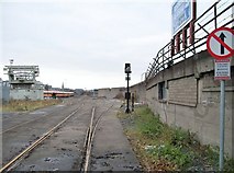 O1834 : The little used marshalling yard west of East Wall Road by Eric Jones