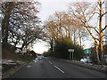 The A25 Westerham Road enters Kent