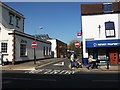 The junction of Station Road and Warwick Road, Kenilworth