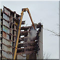 Demolition of Phoenix Rise in Blakenhall, Wolverhampton