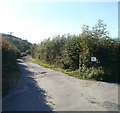 Access lane to Park Farm