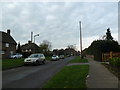 Looking westwards along Stein Road