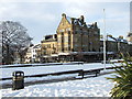 Bettys Tearoom in the snow