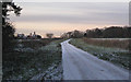 SP2862 : Track to Lodge Wood, Warwick Castle Park by Robin Stott
