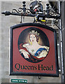 NT5014 : The Queens Head Pub sign, Hawick by Walter Baxter