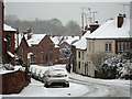 SP2972 : Spring Lane in the snow by John Brightley