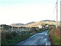 The entrance to the Rock Lane path on Burrenreagh Road