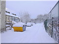 Snow, Gas Street, Haslingden