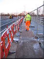 SU6252 : Working on Brunel Road bridge by ad acta