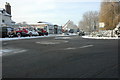 Mini-roundabout in Upton-upon-Severn