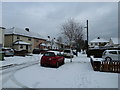 Recent snow at the eastern end of Central Road