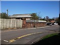 The old station goods yard wall, Station Road, Kenilworth