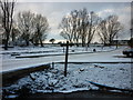 A footpath through Lakeminster near Beverley